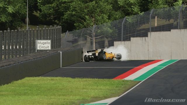Mugello crash
