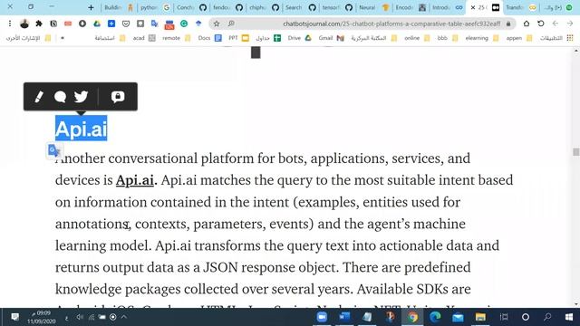 التشات بوت chatbots ج1 tensoflow  encoder-decoder with attention