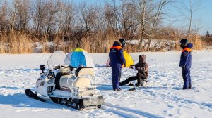 Сотрудники МЧС  о безопасном поведении на водоемах зимой