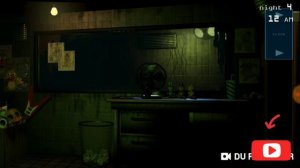 КТО ЭТО? Новый аниматроник? Fnaf 3. 4 ночь