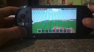 Майнкрафт на PSP.