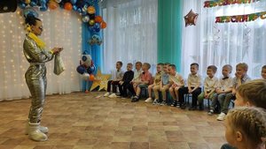 Выпускной в детском саду 2023. Выход СУПЕРзвезды ?? космическая вечеринка ?