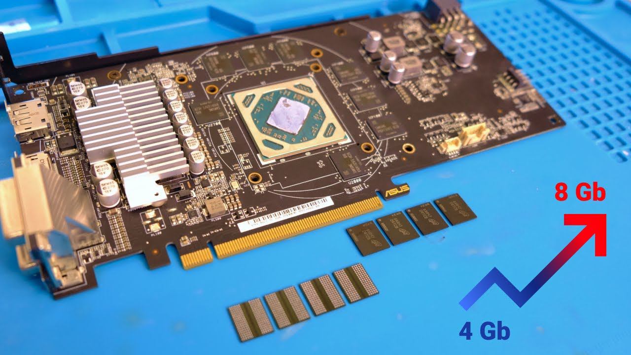 Апгрейд RX470 4GB в RX580 8GB!!+ Тест видеопамяти для карт AMD. смотреть онлайн