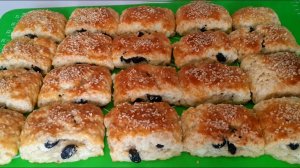 Бу Печеньеларни Албатта Тайерлаб Куринг! Тез ва Осон Печеньелар..mp4