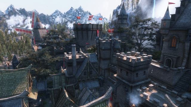 Enhanced Solitude + Enhanced Solitude Docks - Ultra Modded Skyrim SE смотреть онлайн