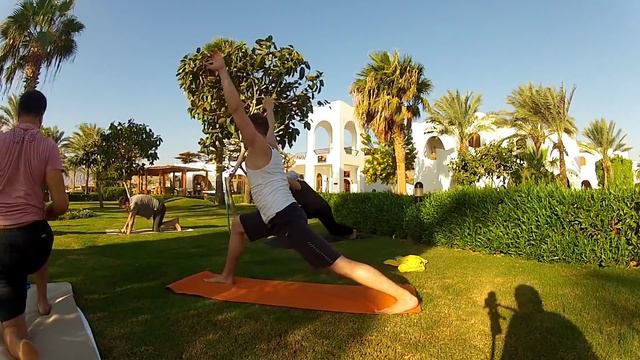 Фрагмент интенсива Yoga23 19-24 ноября 2012 Dahab Egypt смотреть онлайн
