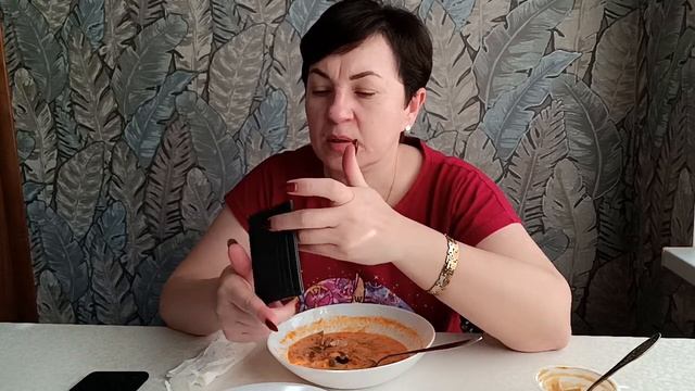 МУКБАНГ. СОЛЯНКА МЯСНАЯ ?. ВСЕМ ПРИЯТНОГО!