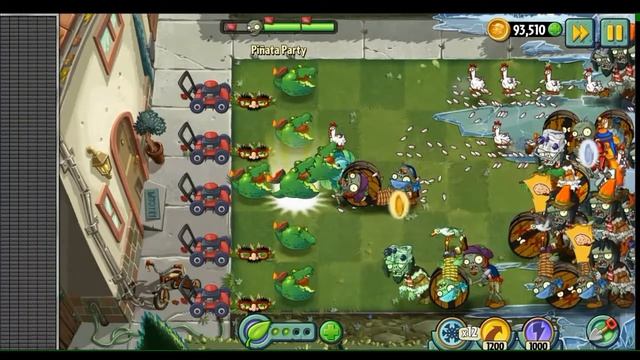 Растения против зомби 2/Plants vs Zombies 2 : бонусная миссия Frostbite Caves смотреть онлайн