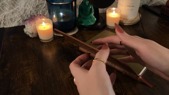 ASMR Leather Book Tracing, Tapping, and Scratching! No Talking смотреть онлайн