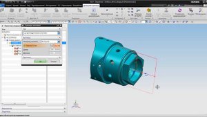 Применение шаблона в токарной обработке NX9