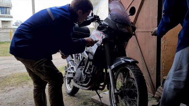 Японский мотоцикл за 100т.р. Восстановление Kawasaki kle500