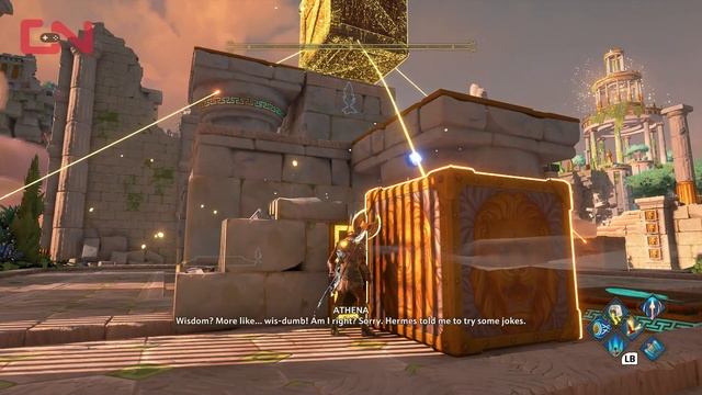 Athena's Trial of Mystery - Immortals Fenyx Rising - The Wisdom of Athena A New God DLC смотреть онлайн