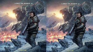 Lost Planet 3 3D  video  SBS VR box google cardboard