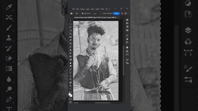 Sketch Effect in Photoshop⚡️