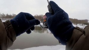 Нано джиг на Москва реке | Первая рыбалка 2022