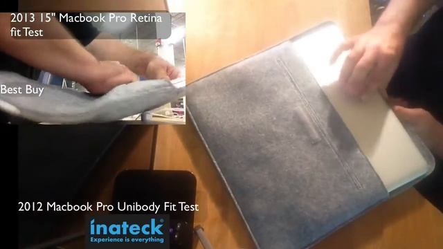 MP1500 Macbook 15 Inch Case Cover Laptop Bag Felt Sleeve for Retina Macbook Pro смотреть онлайн