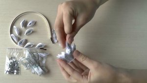 Корона канзаши Мастер класс как легко сделать корону принцессы Princess Crown DIY kanzashi