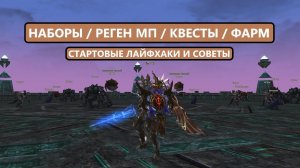 Решаем проблемы с Маной / Квесты / Фарм / Советы на старте Lineage 2 Project EVA