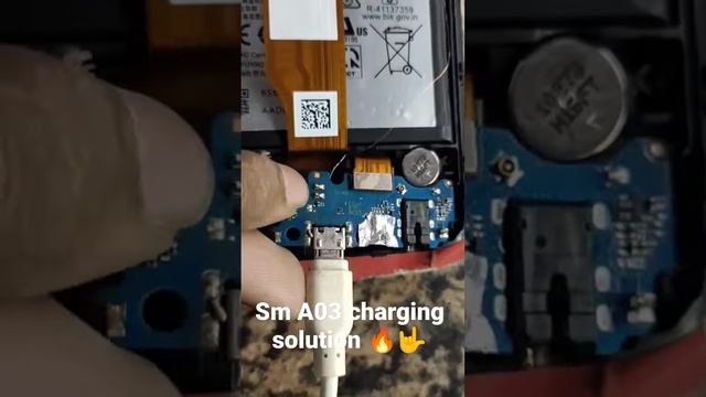 Sm A03 charging solution #foryou #model #manojdey #souravjoshivlogs #mobile #repairing #samsung