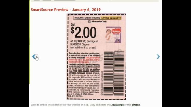 Coupon Insert Preview and DEALS!- 1/6/19- *OVER 300 NEW COUPONS!*