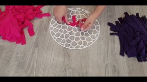 DIY Делаем игрушку для собак "Нюхательный коврик"