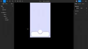 Bubble Menu bar animation in Figma