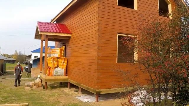 Гефест-Дом/Дом из профилированного бруса в Сыктывкаре смотреть онлайн