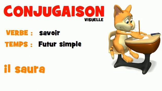 CONJUGAISON = savoir = Futur simple.avi смотреть онлайн