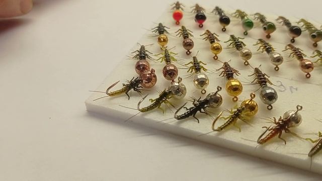 Вольфрамовые мормышки на хариуса, ручная работа. смотреть онлайн