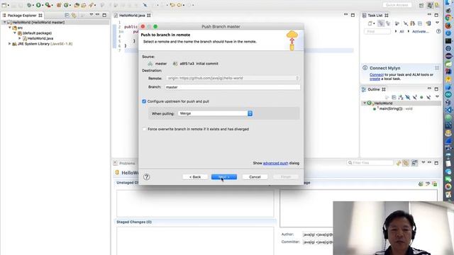 1-4. eclipse 프로젝트와 Github 저장소 연결 смотреть онлайн