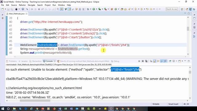 ✔ How To Write Implicit Wait (A #Selenium Wait Method) | (Video 21)