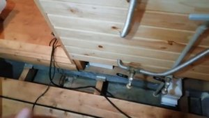 Приход горячего воздуха под проливной пол