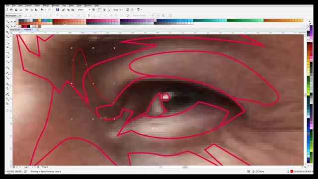 Lasselom, SpeedArt using Corel Draw X7. смотреть онлайн