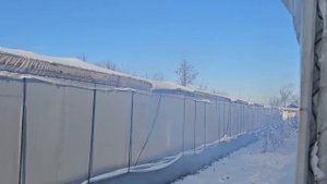 На улице -20°С , чем отапливаем свои теплицы и что в них выращиваем зимой.