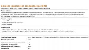 Методы ГИС - Электрические методы