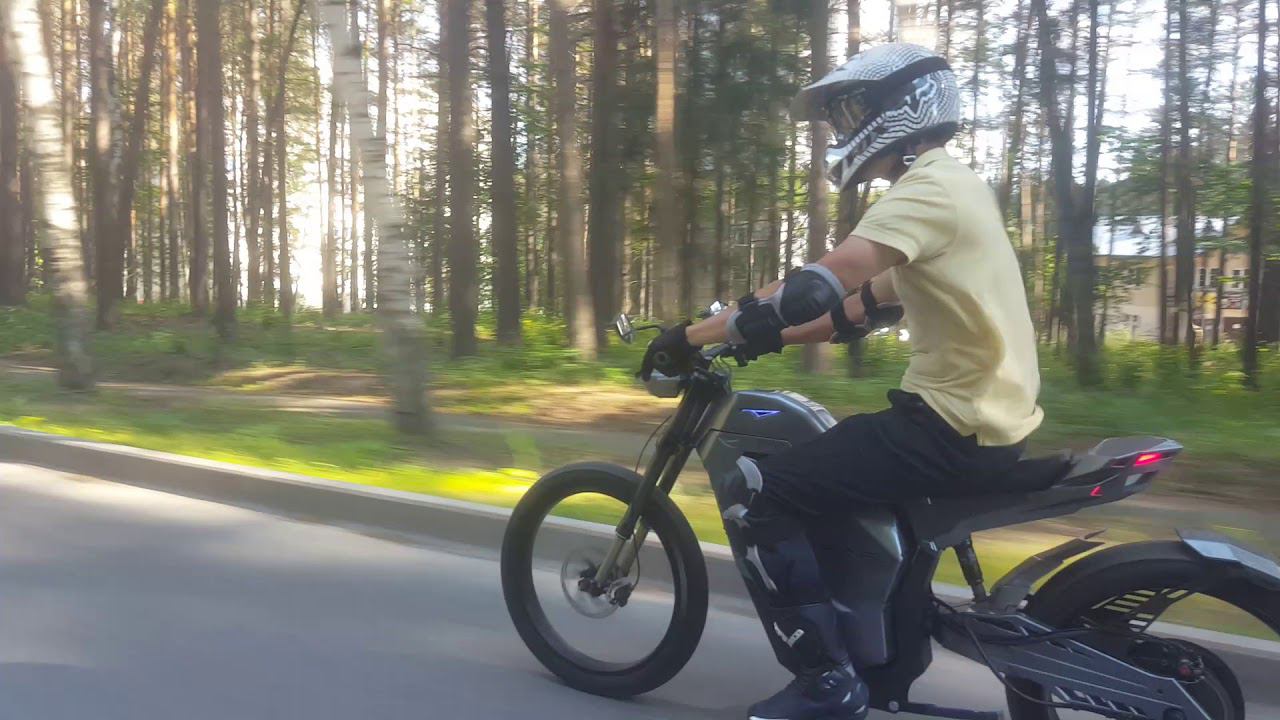 Российский крутейший электромотоцикл Vazar Dux