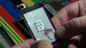 Nokia C3-01 Замена тачскрина / touchscreen replacement