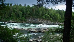 Восточные Саяны Гуляевские пороги на реке Казыр