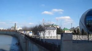 Грозный. Река Сунжа