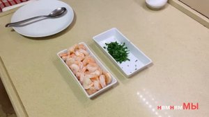 Суп с креветками