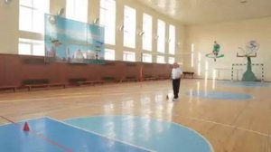 Легкая атлетика.  Челночный бег 4х10м