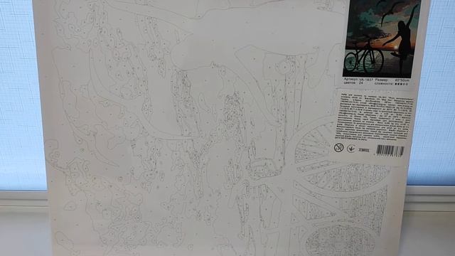 Картина по номерам Strateg Ночная велопрогулка, 40х50 см, Strateg (VA-1837) смотреть онлайн