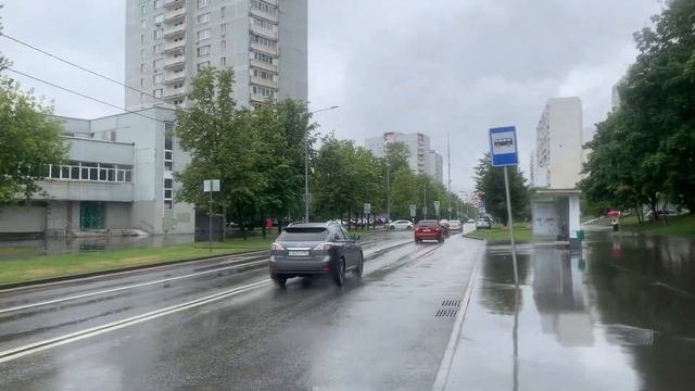Перекрёсток Воронежской и Елецкой улицы, Орехово-Борисово Южное, г. Москва, 15.07.2023