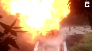 Взрыв газовых баллонов