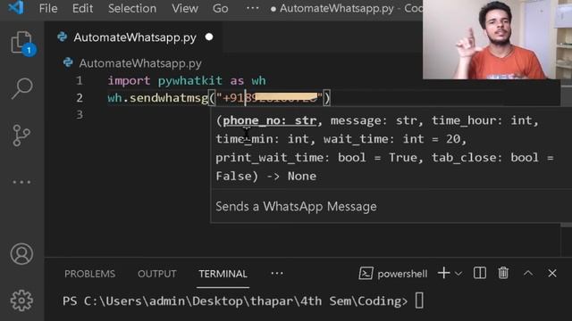 WhatsApp को Automate करें With Python | WhatsApp Hacks | Schedule Your Message At Your Time
