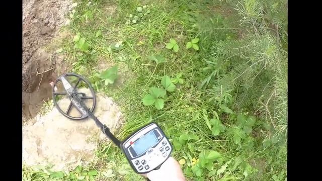 АКА Сигнум MFT * Тест по глубине на золотое кольцо * Катушка АКА 9х12х7кГц * Metal Detector смотреть онлайн