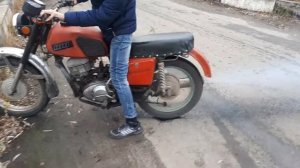 Делаем бернаут на планете ИЖ 5  много дыма и жогова