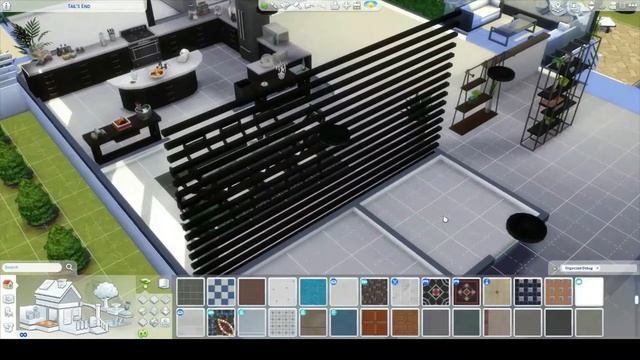 Floorplan #7 || Black & White Family Home || The Sims 4 || Speed Build смотреть онлайн