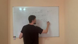 Деление выражения на выражение в столбик и подбор корней.