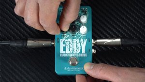 Electro-Harmonix Eddy Analog Chorus & Vibrato - Feature Packed Modulation Pedal For Under £100!